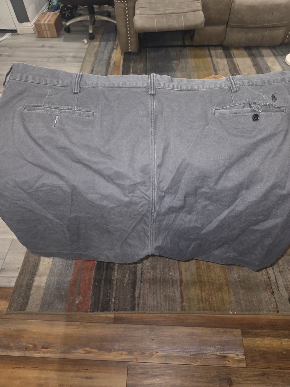 Polo by Ralph Lauren Men’s Gray Cotton Chino Shorts